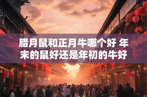 腊月鼠和正月牛哪个好 年末的鼠好还是年初的牛好
