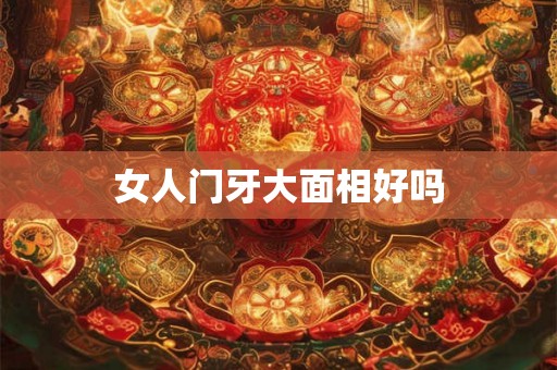 女人门牙大面相好吗