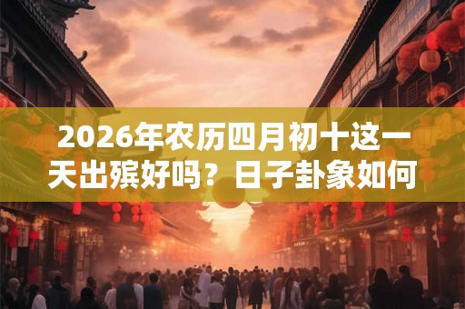 2026年农历四月初十这一天出殡好吗？日子卦象如何？