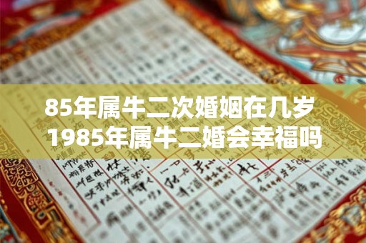 85年属牛二次婚姻在几岁 1985年属牛二婚会幸福吗 85年属牛二次婚姻在几岁 1985年属牛二婚会幸福吗
