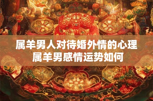 属羊男人对待婚外情的心理 属羊男感情运势如何 属羊男人对待婚外情的心理 属羊男感情运势如何
