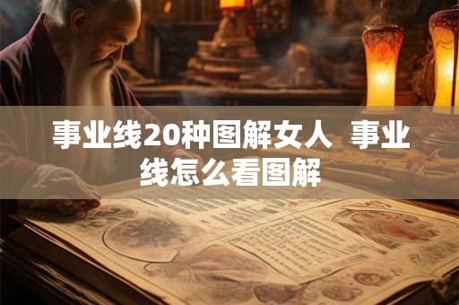 事业线20种图解女人  事业线怎么看图解