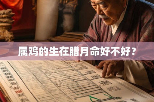 属鸡的生在腊月命好不好？