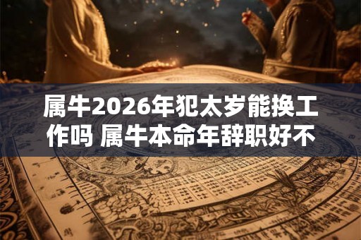 属牛2026年犯太岁能换工作吗 属牛本命年辞职好不好