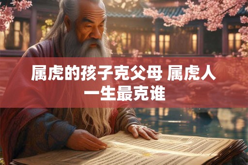 属虎的孩子克父母 属虎人一生最克谁 属虎的孩子克父母 属虎人一生最克谁