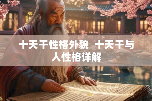 十天干性格外貌  十天干与人性格详解