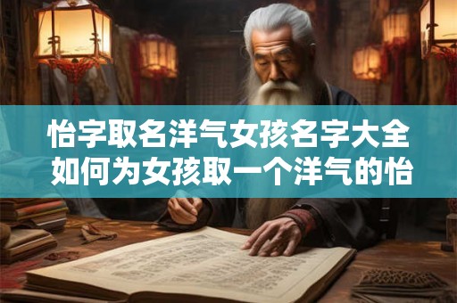怡字取名洋气女孩名字大全 如何为女孩取一个洋气的怡字名字