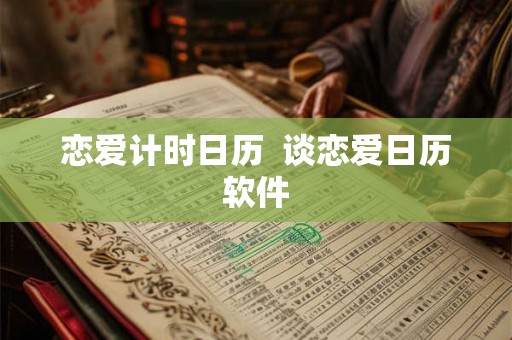 恋爱计时日历 谈恋爱日历软件 恋爱计时日历 谈恋爱日历软件