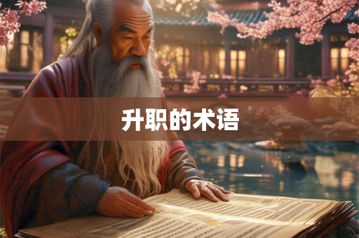 升职的术语