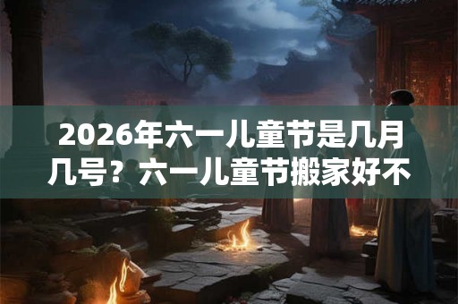 2026年六一儿童节是几月几号？六一儿童节搬家好不好