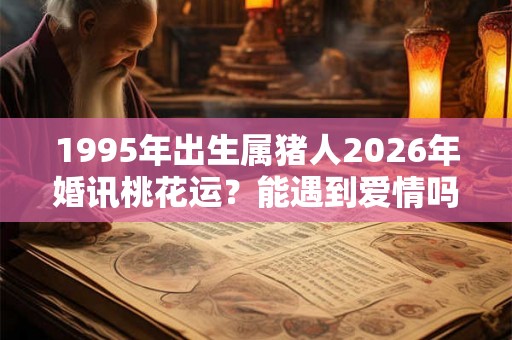 1995年出生属猪人2026年婚讯桃花运?能遇到爱情吗? 1995年出生属猪人2026年婚讯桃花运?能遇到爱情吗?