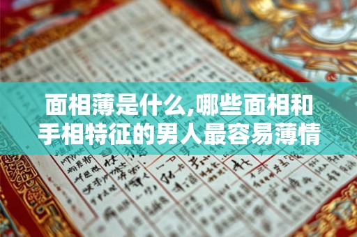 面相薄是什么,哪些面相和手相特征的男人最容易薄情? 面相薄是什么,哪些面相和手相特征的男人最容易薄情?
