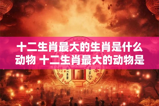 十二生肖最大的生肖是什么动物 十二生肖最大的动物是什么动物