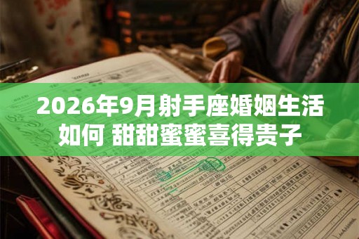 2026年9月射手座婚姻生活如何 甜甜蜜蜜喜得贵子