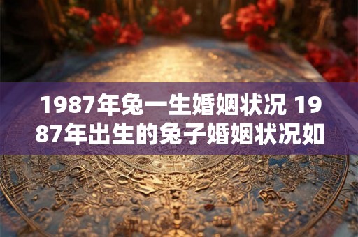 1987年兔一生婚姻状况 1987年出生的兔子婚姻状况如何