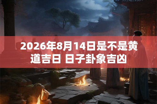 2026年8月14日是不是黄道吉日 日子卦象吉凶
