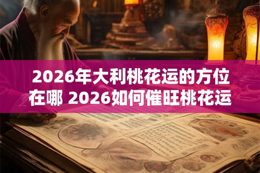 2026年大利桃花运的方位在哪 2026如何催旺桃花运