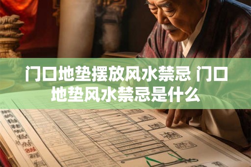 门口地垫摆放风水禁忌 门口地垫风水禁忌是什么
