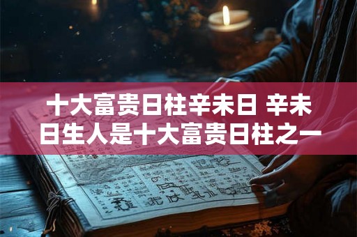 十大富贵日柱辛未日 辛未日生人是十大富贵日柱之一吗