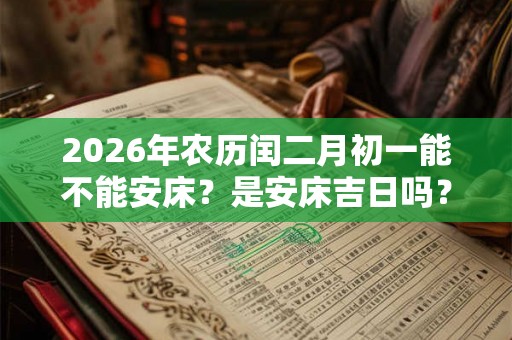 2026年农历闰二月初一能不能安床？是安床吉日吗？