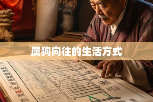 属狗向往的生活方式