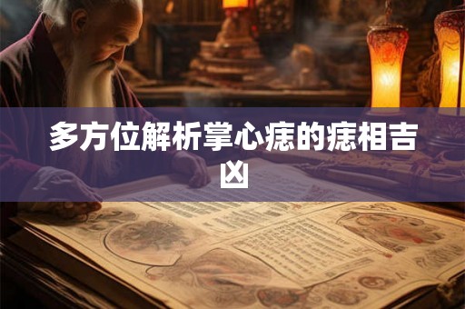 多方位解析掌心痣的痣相吉凶
