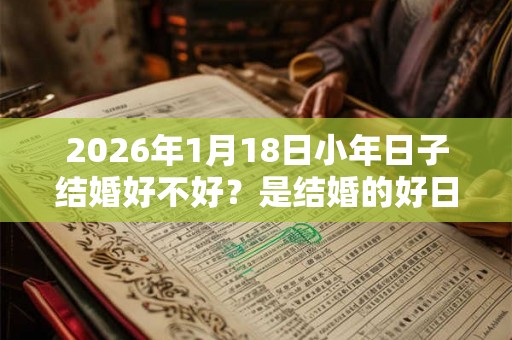 2026年1月18日小年日子结婚好不好？是结婚的好日子吗？