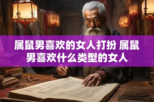 属鼠男喜欢的女人打扮 属鼠男喜欢什么类型的女人
