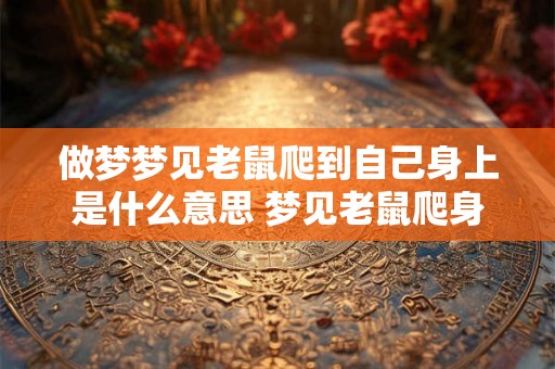 做梦梦见老鼠爬到自己身上是什么意思 梦见老鼠爬身上有何寓意