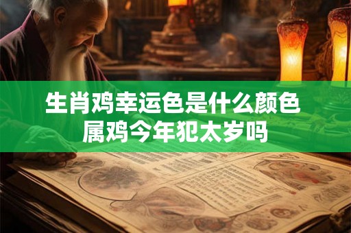 生肖鸡幸运色是什么颜色 属鸡今年犯太岁吗