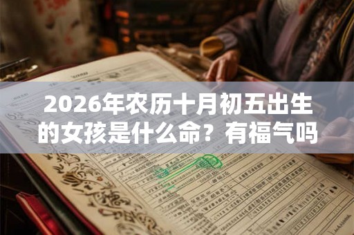 2026年农历十月初五出生的女孩是什么命？有福气吗？