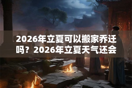 2026年立夏可以搬家乔迁吗?2026年立夏天气还会冷吗? 2026年立夏可以搬家乔迁吗?2026年立夏天气还会冷吗?