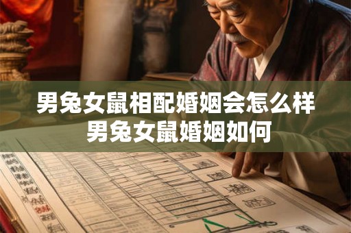 男兔女鼠相配婚姻会怎么样 男兔女鼠婚姻如何