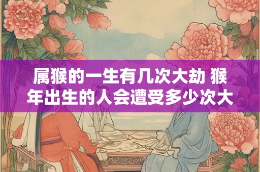 属猴的一生有几次大劫 猴年出生的人会遭受多少次大劫