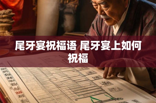尾牙宴祝福语 尾牙宴上如何祝福