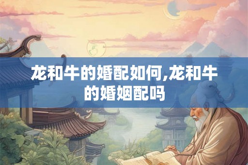 龙和牛的婚配如何,龙和牛的婚姻配吗 龙和牛的婚配如何,龙和牛的婚姻配吗