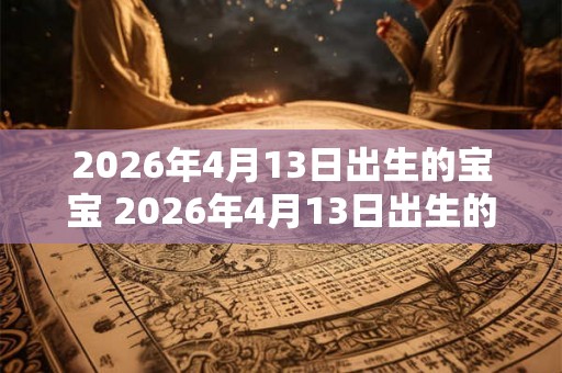 2026年4月13日出生的宝宝 2026年4月13日出生的宝宝是谁