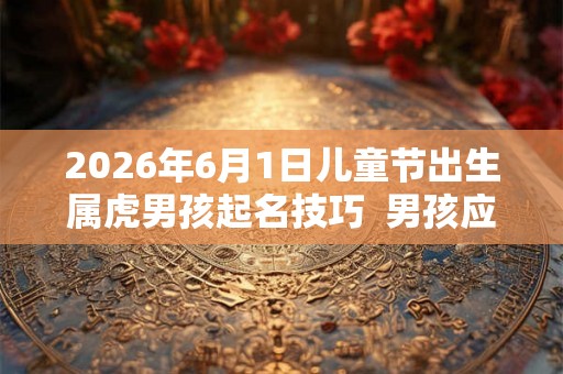 2026年6月1日儿童节出生属虎男孩起名技巧  男孩应该取什么名字