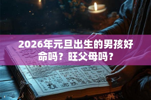 2026年元旦出生的男孩好命吗？旺父母吗？