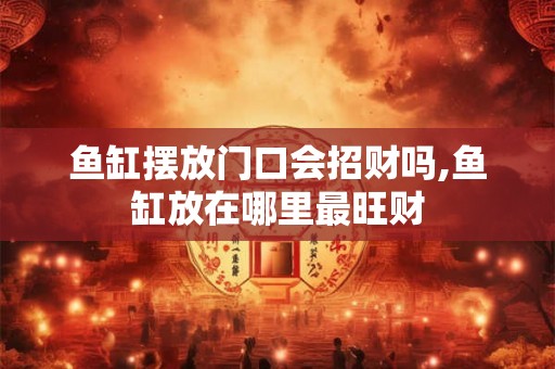 鱼缸摆放门口会招财吗,鱼缸放在哪里最旺财