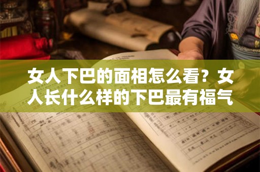 女人下巴的面相怎么看？女人长什么样的下巴最有福气？