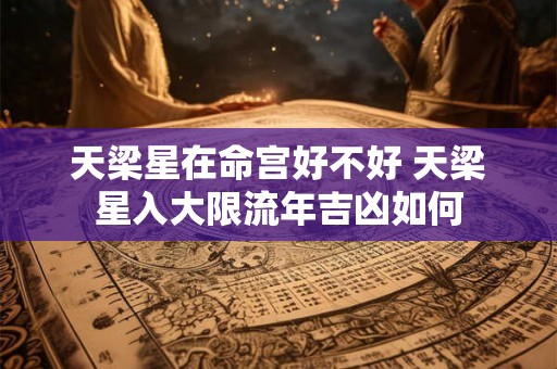 天梁星在命宫好不好 天梁星入大限流年吉凶如何 天梁星在命宫好不好 天梁星入大限流年吉凶如何