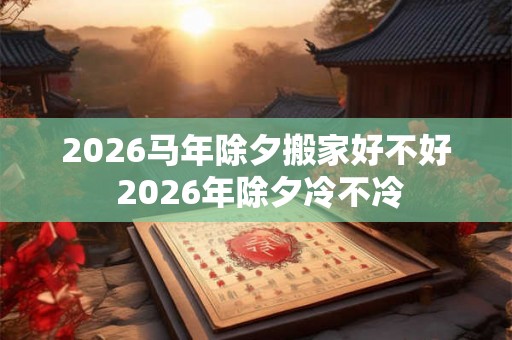 2026马年除夕搬家好不好 2026年除夕冷不冷