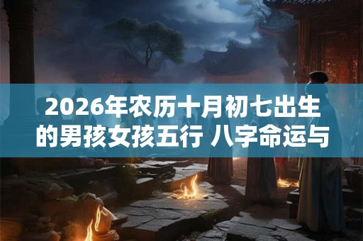 2026年农历十月初七出生的男孩女孩五行 八字命运与起名 2026年农历十月初七出生的男孩女孩五行 八字命运与起名
