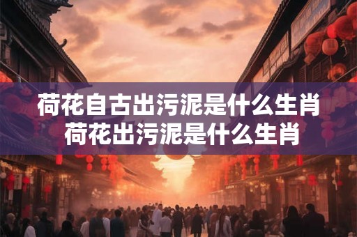 荷花自古出污泥是什么生肖 荷花出污泥是什么生肖
