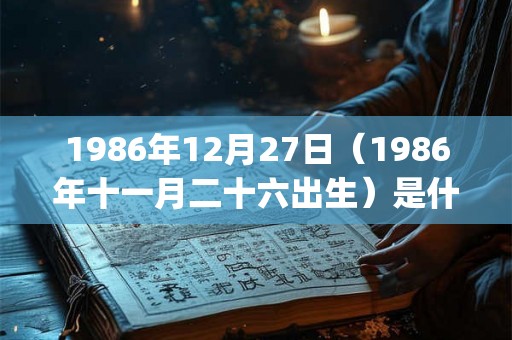 1986年12月27日（1986年十一月二十六出生）是什么命_命运如何