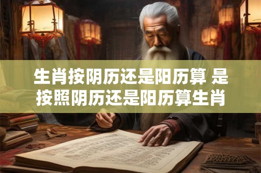 生肖按阴历还是阳历算 是按照阴历还是阳历算生肖
