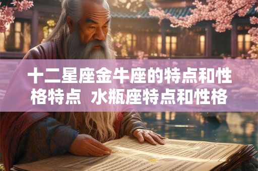 十二星座金牛座的特点和性格特点 水瓶座特点和性格 十二星座金牛座的特点和性格特点 水瓶座特点和性格