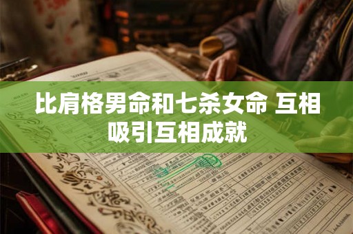 比肩格男命和七杀女命 互相吸引互相成就
