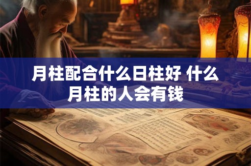 月柱配合什么日柱好 什么月柱的人会有钱